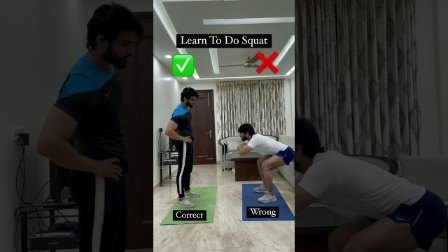 'Learn Squat | Squat Mistake | Saurabh Fitness |'