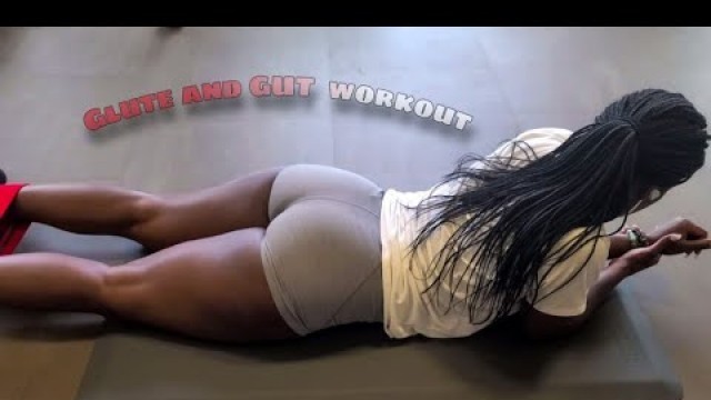 'GLUTES AND GUT WORKOUT - Ebony Booty Fitness Intro'