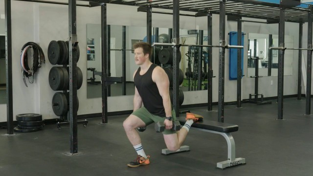 'Dumbbell Bulgarian Split Squat (Full Tutorial) - Single Leg Exercise for QUADS'