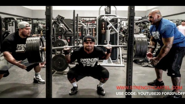 'OVER 3 TIMES BODY WEIGHT SQUAT FOR REPS!!! | HEAVY HITTER ARM WORKOUT'