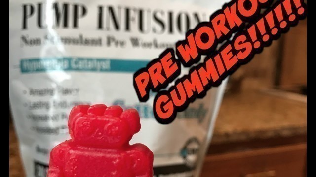 'Pre Workout Gummy Bear Recipe'