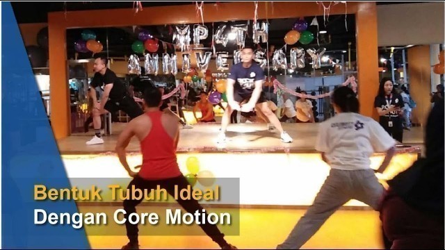 'Bentuk Tubuh Ideal Dengan Core Motion | Fitnes celebrity Fitness Palembang'