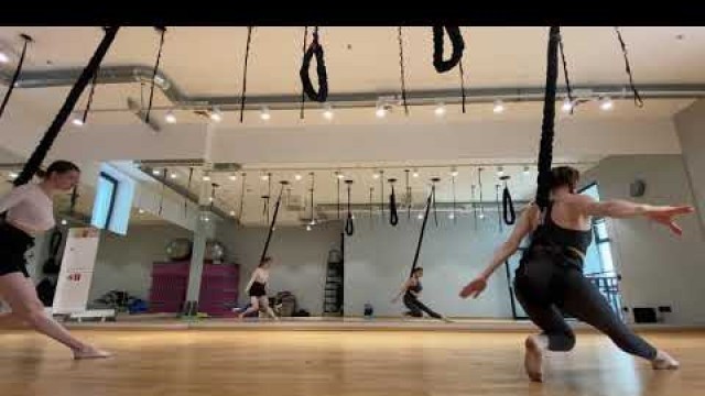 'Bungee Fitness with a Russian ballet dancer'