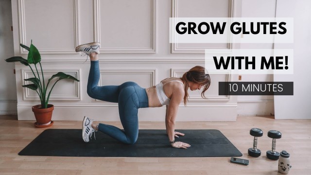 'Grow a Booty Workout | Grow Glutes, not Legs Exercise Routine.'