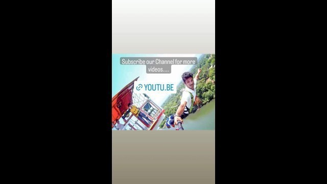 'bungee jumping Video #bungeejumping #fun #travel #fitness #sports #nature #sky #sub #newvideo #new'