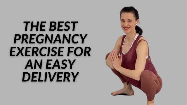 'Pregnancy Yogi Squat and Modifications | Best Pregnancy Exercise For Easy Delivery'