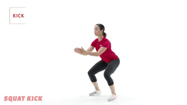 'Squat Kick - Travel Workout: Bodyweight Strength & Cardio'