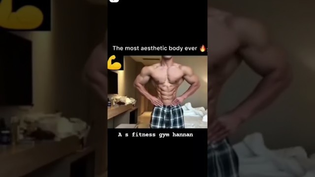 'most aesthetic abs hard work #viral #shorts #trending #fitness'