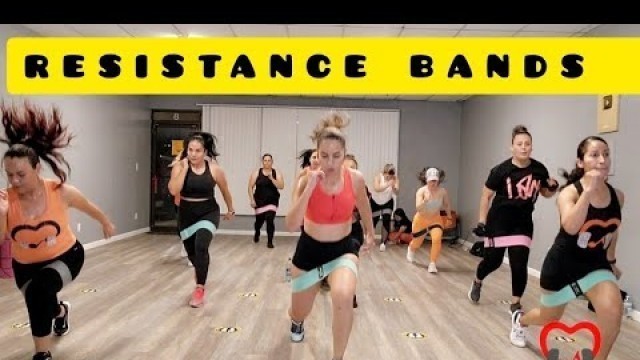 'Resistance Bands / legs & Booty workout / Home Workout'