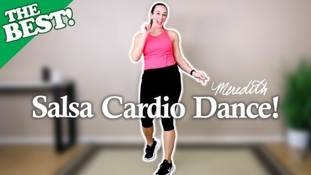 'THE BEST Salsa Cardio Dance Fat Burning Workout For Seniors And Beginners | 27Min'