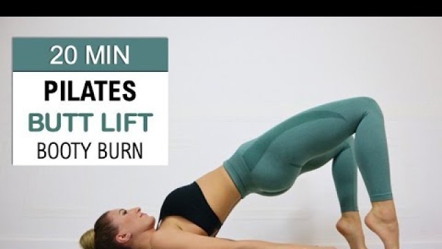 '20 MIN Pilates Booty Workout | Sculpt your Booty | Burn 150 Calories | Low Impact | No Equipment'