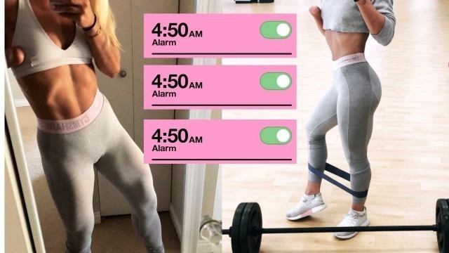 'My 5AM Morning Routine | Fitness Booty Workout!'