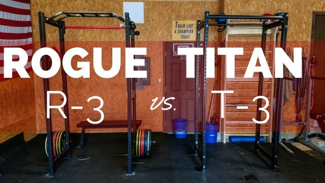 'Best Squat Rack? Rogue or Titan Fitness?'