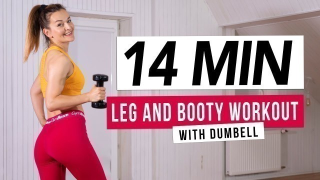 '14 min Leg & Booty Workout | Monika Kolakowska'