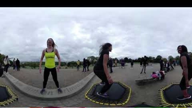 'Fitness jumping with Jomba London - 360 video by 4scenic'