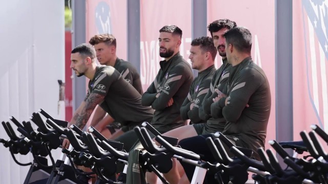 'Atletico de Madrid Workout-BH Fitness equipment'