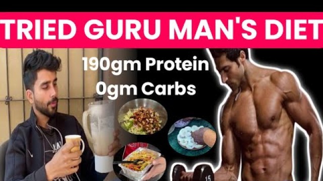 'Zero Carb DIET | Tried Guru Mann’s Zero Carbs diet | Laksh Fitness @Guru Mann Fitness'