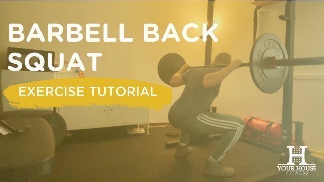 'Barbell Back Squat | Exercise Tutorial Series'