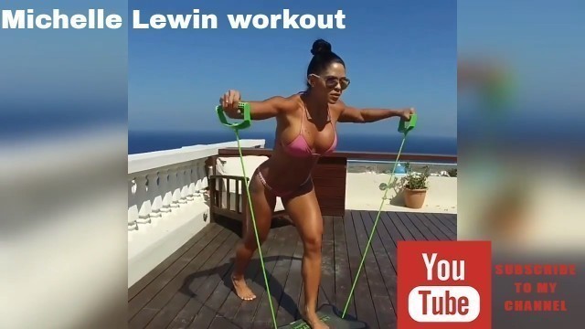 'Michelle lewin workout | hot workout | motivation transformation | body in shape'