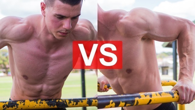 'Straight VS Parallel Bar Dips | Which is best?'