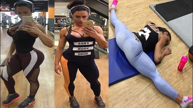 'GRACYANNE BARBOSA - Fitness Model: Exercises of ARMS for Women, Routines for WOMEN @ BRAZIL'