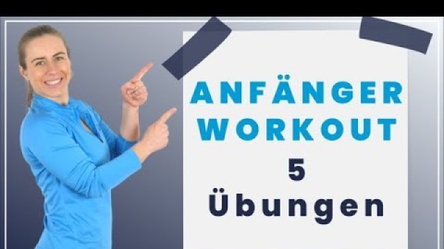 '5 Übungen Anfänger Workout für Zuhause ➡️ Fange jetzt wieder mit Sport an!'