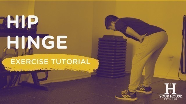 'Exercise Tutorial: Hip Hinge | How to Hip Hinge'