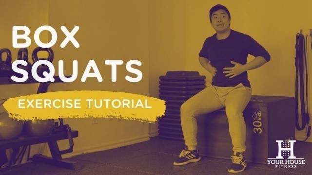 'Exercise Tutorial: Box Squat | How to Box Squat'