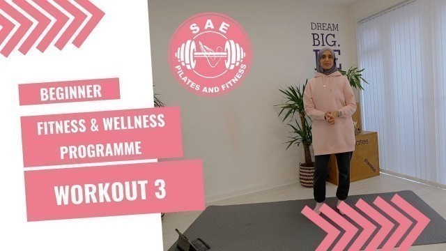 'Workout 3 Beginner\'s Fitness and Wellness Programme'