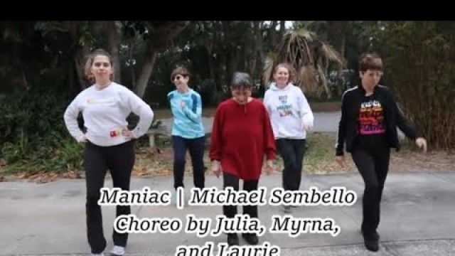 'Maniac | Michael Sembello | Dance Workout | Senior Fitness | Zumba Gold'