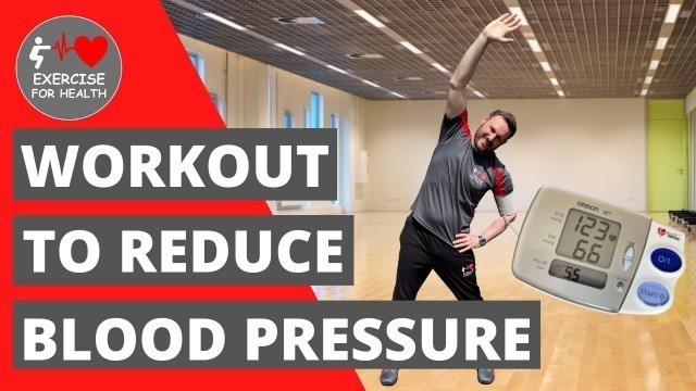 'Home exercise programme to lower your Blood Pressure'