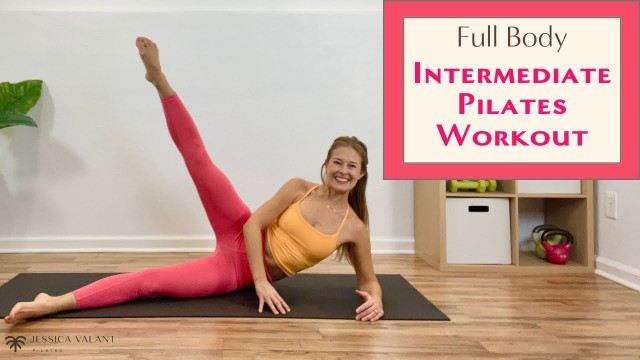 '15 Minute Full Body Pilates Workout - Intermediate Pilates at Home'