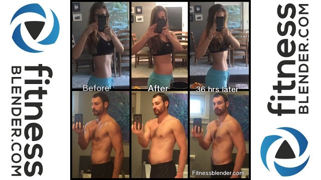 '36 Hours of Body Fluctuation - Cheat Meal Before and After'