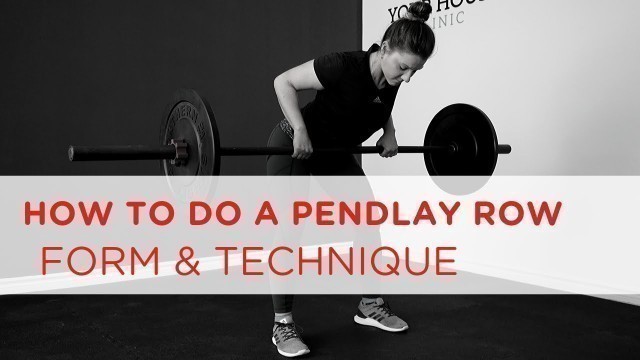 'How to Do a Pendlay Row | Your House Fitness'