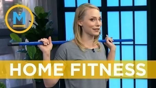 '5 fitness hacks with equipment you already have in your house | Your Morning'