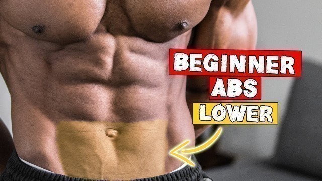 '10 MINUTE BEGINNER LOWER ABS WORKOUT AT HOME (NO EQUIPMENT) | LEVEL 1'