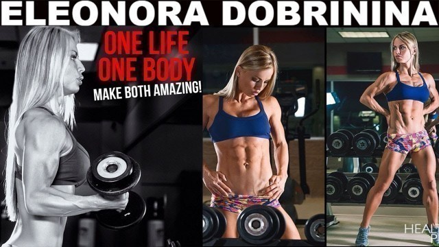 'ELEONORA DOBRININA - Fitness Model IFBB Pro: Exercises and Workouts @ Russia'