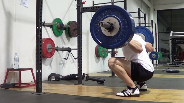 '140kg Squat Sets & Olympic Lifting (Cleans)'