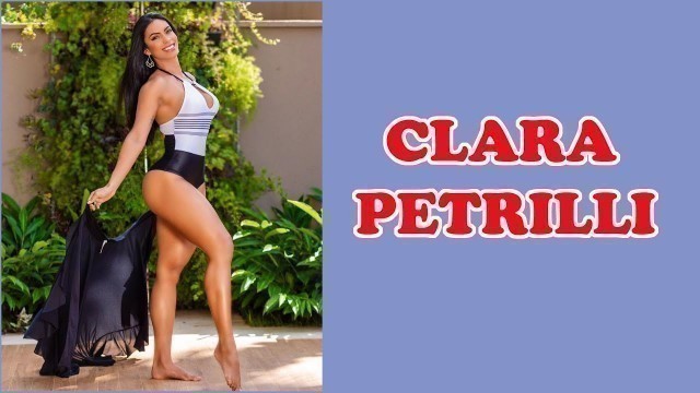 'Clara Petrilli| Brazilian Fitness & Instagram Model| Age| Height| weight| Biography #dreaminstamodel'