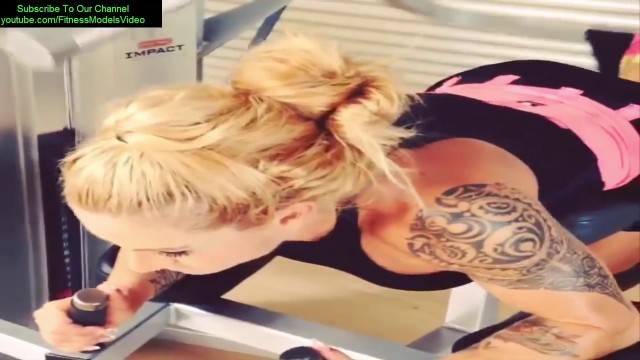 'VICTORIA LOMBA - Fitness Model The Full-Body Workouts For Extreme Fitness @ Spain'