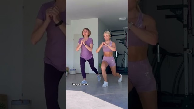 'Beginner vs Advanced Workout with my Mummy! 