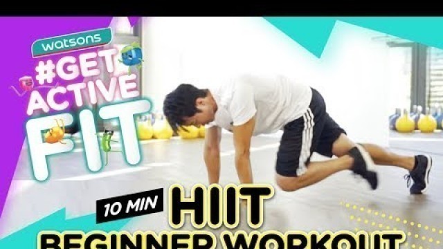 '10-minute Full Body Home Workout I HIIT Beginner Workout'