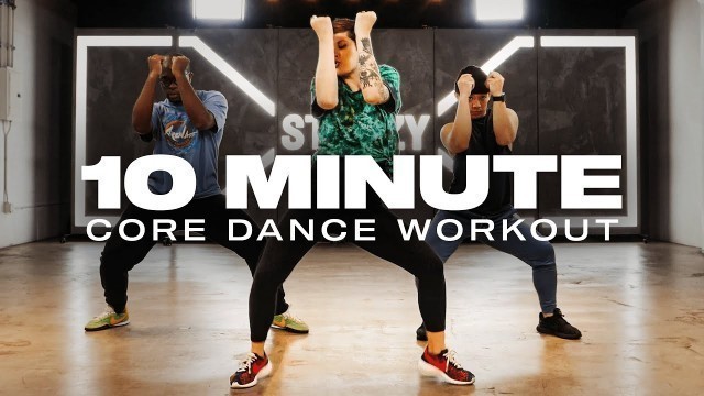 '10 MIN AB/CORE DANCE WORKOUT - Standing/No Equipment'