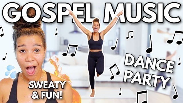 'Beginner Gospel Dance Party Workout at Home | Full Body, No Equipment | growwithjo'