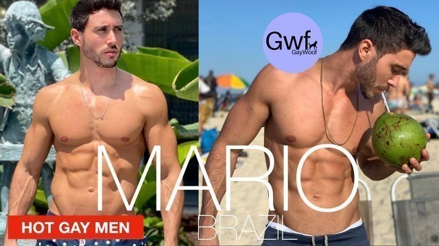 'MARIO, sexy real estate agent from Rio, Brazil  | Gay fitness models by GayWoof | Gay short videos'