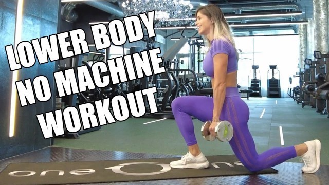 'MICHELLE LEWIN: Lower Body - No Machine Workout'