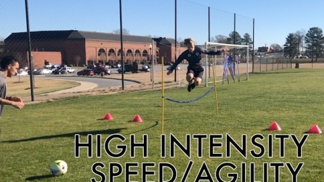 'High Intensity Soccer Drills - Conditioning - Speed and Agility - Technical'