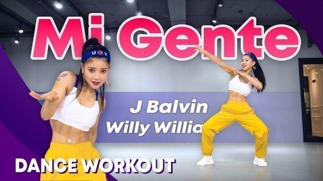 'J Balvin, Willy William - Mi Gente | MYLEE Cardio Dance Workout, Dance Fitness'