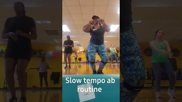 'Slow Tempo Ab Dance Fitness Routine...\"Semi Gun\" by Vedo#cardio #workout #fitness #dance #fyp #fun'