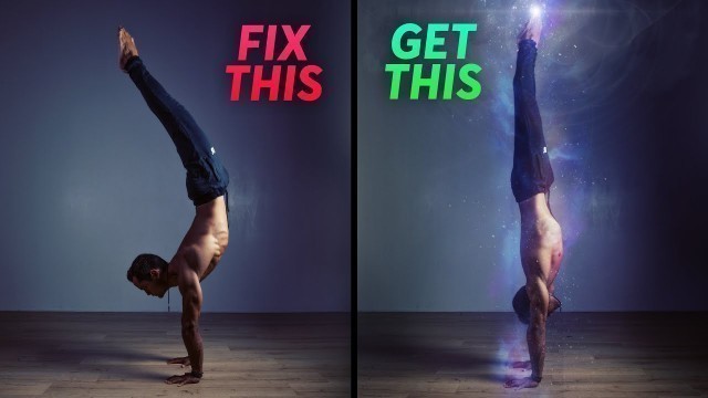 'Why You Can’t Handstand Straight | Top 5 Exercises Ft. FitnessFAQs'